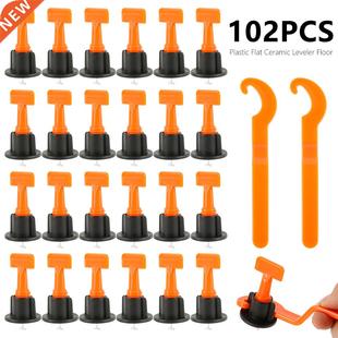 102Pcs Flat Ceramic Floor Wall Construction Tools Reusable T