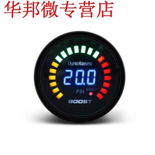 2'' 52mm Turbo Boost Gauge Digital Analog 12V Pressu