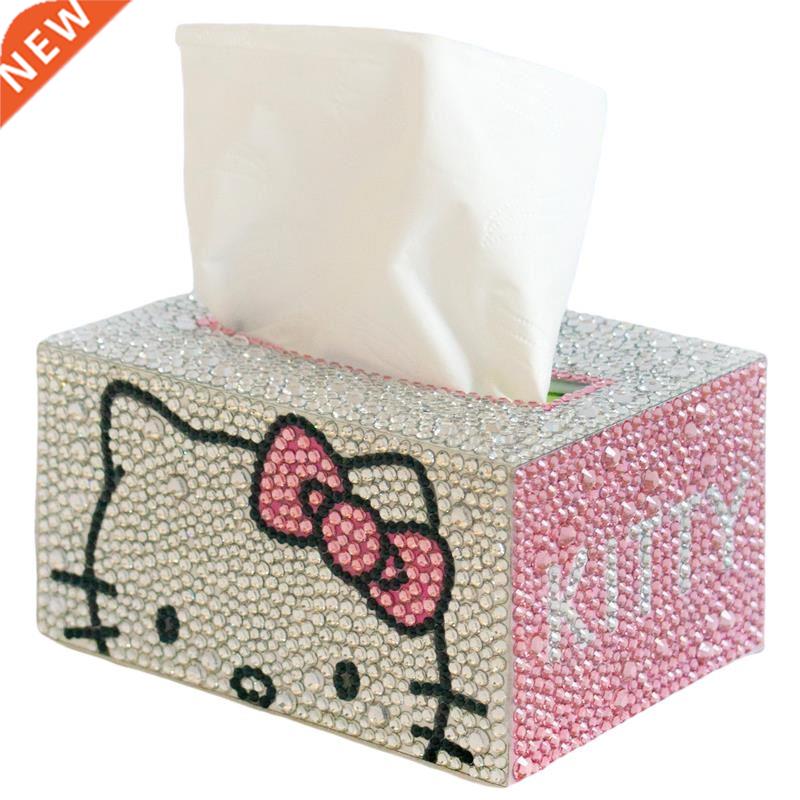 Kitty Draw Paper Box Bedroom Dining Living Room Toilet Carto