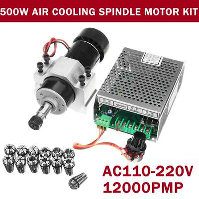 500W 110V-220V Air Cooling Spindle Motor Engraving Machine R