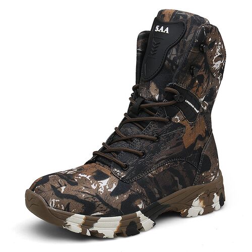 Oxford Waterproof Military Men Tactical Boots Camouflage Dis