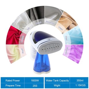 Folding Handheld Ironing Machine 1600W Mini Garment Clothes