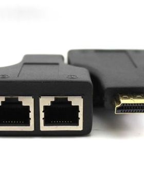 1 Pair Dual 45 CAT5E CAT6 UTP LAN Ethernet Extender Repe