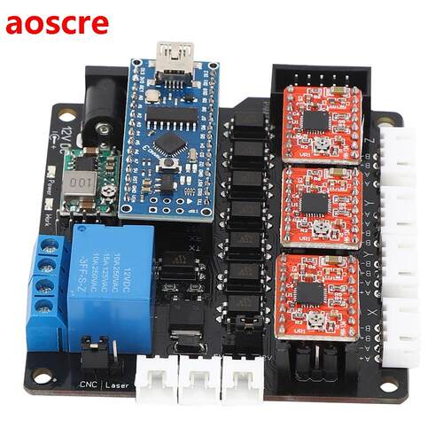 Laser Motherbod Kit 3-Axle Controller Module Electrical Ac