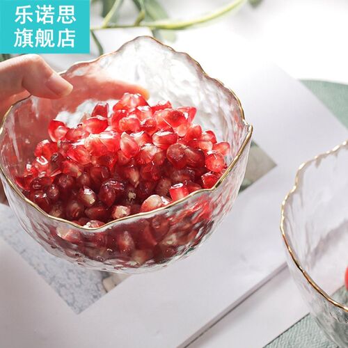 Household Glass Salad Noodle Rice Bowl Multifunctional Fruit