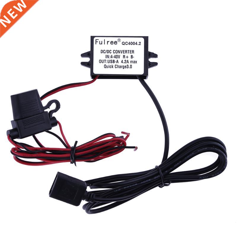 DC 4-40V to 3.7-12V 4.2A Fast Charge Converter Regulator Mod