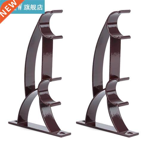 2pcs/pair Hanging Curtain Hanging Rod Clamp Hooks Double Cur
