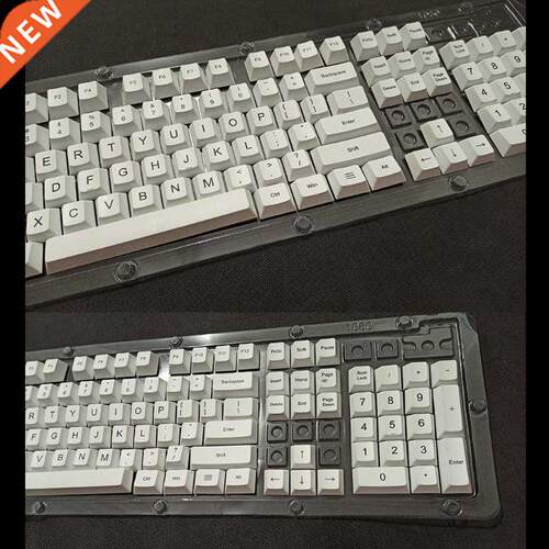 ANS Layout Dye Subbed 108Keys Cherry Profle Whte Keycap f