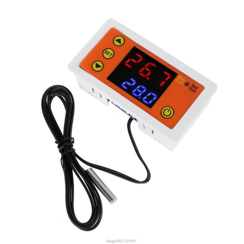 Upgrade W3230 Digital Thermostat Heating Cooling Temperature