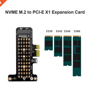 SSD M.2 NVME to PCI-E X1 Adapter Board High Baffle/High Heig