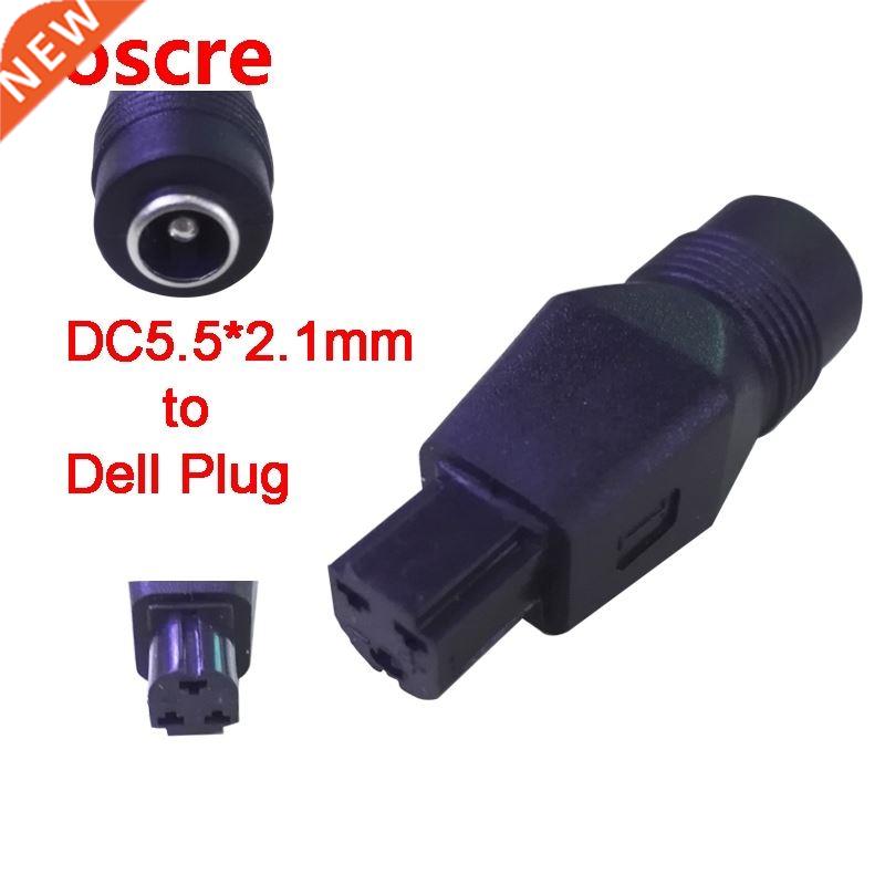 1Pcs Straight New DC Plug to DC5.5*2.1mm Female Laptop Power