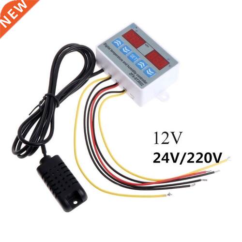AC 220V DC 12V/24V/220V 2 n 1 Dgtal dsplay Temperature h