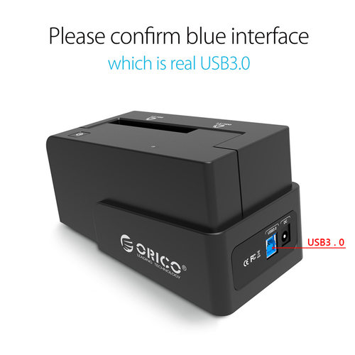 6118US3 2.5 3.5 inch Hard Drive Docking Station USB 3.0 to S