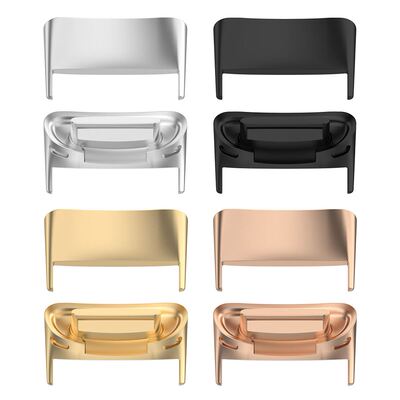 2pcs Stainless Steel Smartwatch Band Connector for Fitbit Ch