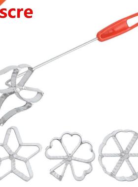 4 Pcs Cake Printing Pastry Mold Biscuit Dessert Maker Waffle