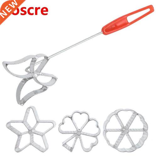 4 Pcs Cake Printing Pastry Mold Biscuit Dessert Maker Waffle