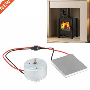 Electric Motor with Heating Generator Sheet for Fireplace Fi