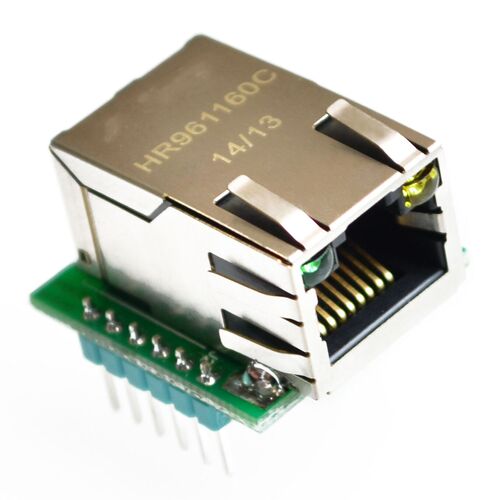 1pcs USR-ES1 W5500 Chip New SPI to LAN Ethernet Converter TC