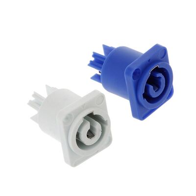 Stage Light LED Power Cable Plug Socket 3 Pin Female Panel A