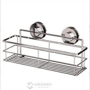 Sucker Storage Rack Shampoo Shower Tet Wall Holder Drain Ba