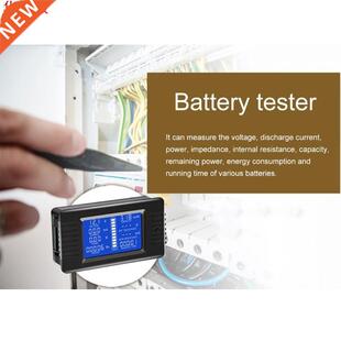 DC 0-200V 0-00A testeur de batterie voltmètre amp&egr