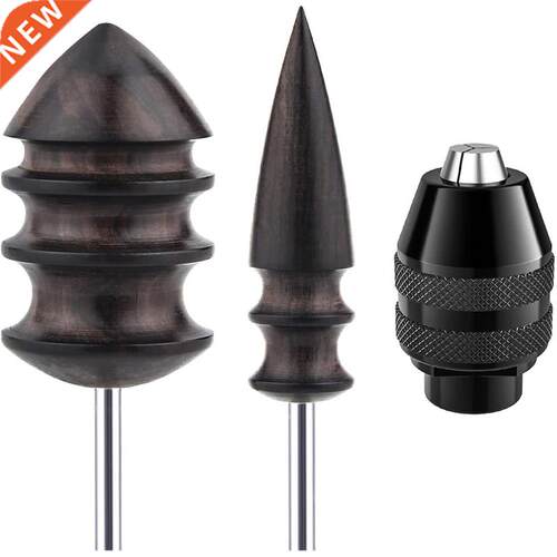 3-Pack Leather Burnisher Bits for Rotary Dremel Tools,Mellbr