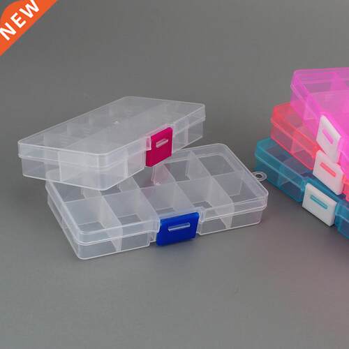 1PC Plastic Storage Jewelry Box Container For Beads Earring