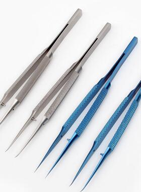 Titanium Microsurgical Instrument Platform Curved Lines Stra