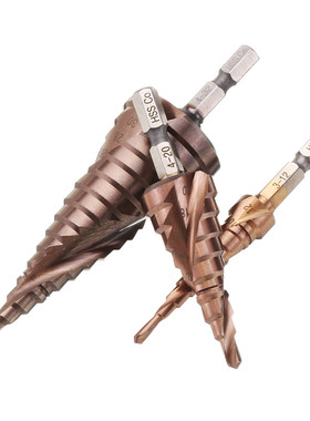 Step Drill Bit -12/4-20/4-2mm M5 Coblat Step Drill Bit 1/