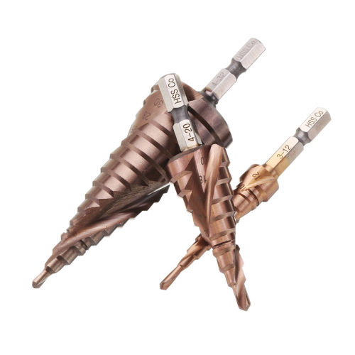Step Drill Bit -12/4-20/4-2mm M5 Coblat Step Drill Bit 1/