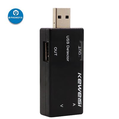 Dual Out USB Power Meter Testers Mobile Power Charging Volta