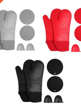 Dish Washing Gloves oven mitts Insulation Gloves Thickened S