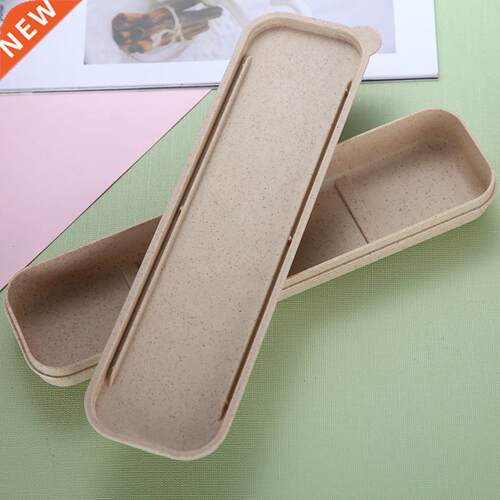 Three-piece Set Wheat Tableware Wheat Straw Portable Cutlery