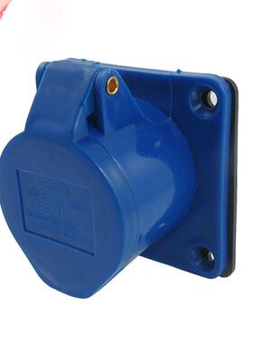 AC 220-250V 16A 2P+E IEC309-2 Industrial Socket w Washer