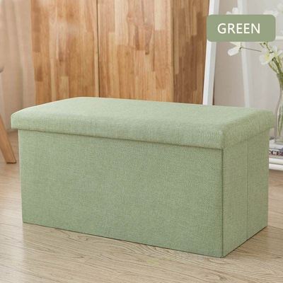 NEW! Multifunctional Foldable Fabric Storage Stool Bench Box