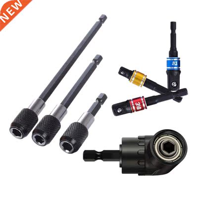 7Pcs Extension Bar Hex Shank Socket Adapter Drill Bit netic