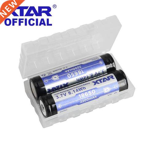 XTAR Plastc Battery Case Holder Storage Box For 18350 1634