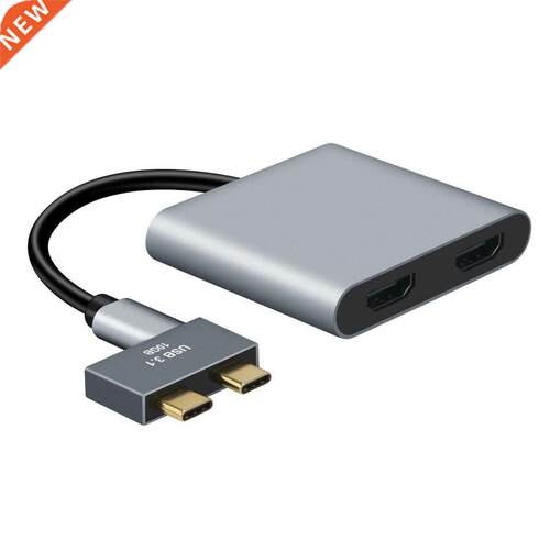 HUB Dual Type-c To Dual HDM-compatble Vga Same Screen Dock