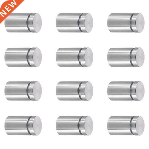 12Pcs /4 x 1 Inch Sign Hders Standoff Screws Wall Standof