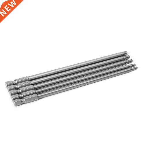 5 Pcs 150mm T10-T30 Long Torx Drill Bits Kit