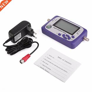 Displaying Satellite Finder Meter Satfinder TV Signal Receiv