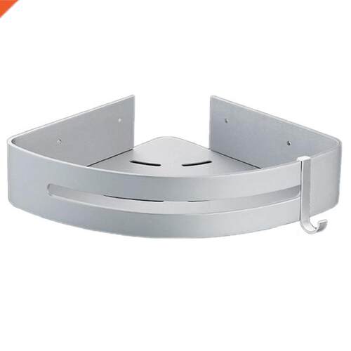 Triangular Bathroom Shower Caddy Shelf Corner Bath Storage H