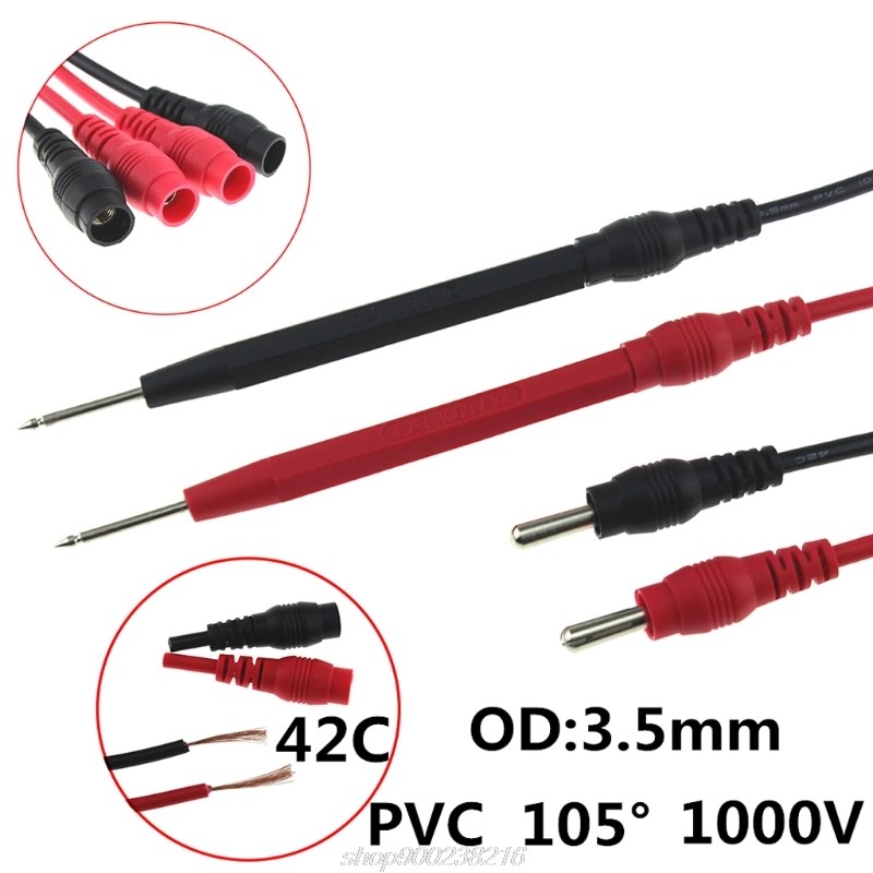 16pcs/Set Multifunction Digital Multimeter Probe Test Lead C