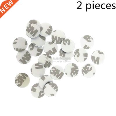 VW Emblem Badge 2 pcs 14mm White Blue Color White Black Colo