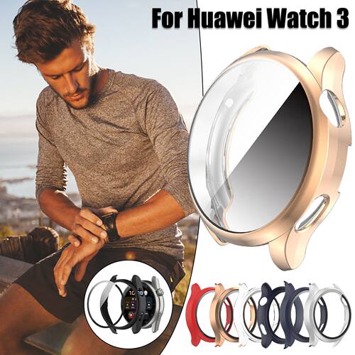 PC Case Toughened Films For Huawei Watch 3 Screen Protector