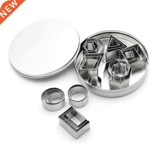 Cookie Cutter 24 Pcs/set Stainless Steel Fondant Cake Baking