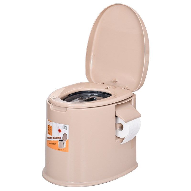 pedestal pan the elderly pregnant woman move closestool plas