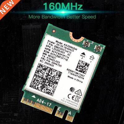 Dual band 802.11ax WIfi 6 For Intel AX200 NGFF M.2 KEY E Wi