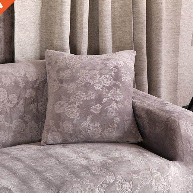Soft Pillow Case Plush Velvet Sofa Car Throw Cushion Protect图片