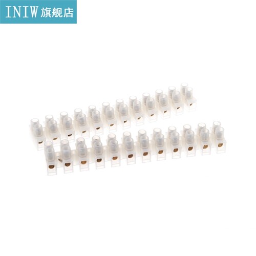 Screw Terminal Barrier Connector 2pcs Electrical Wire Connec